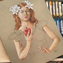 Mi Proyecto del curso: Ilustración con pastel y lápices de colores. Un progetto di Belle arti, Disegno, Disegno artistico, Disegno realistico, Illustrazione tradizionale e Pittura di Veronica Casas - 06.05.2020