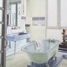 Baño al Gouache. Un proyecto de Bellas Artes e Ilustración tradicional de Sara González Martín - 17.06.2016