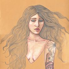 Mi Proyecto del curso: Ilustración con pastel y lápices de colores. Traditional illustration project by Olivia - 03.17.2018