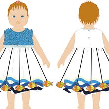 Proyecto infantil. Un proyecto de Diseño de moda de Rebeca Merayo Álvarez - 20.05.2018