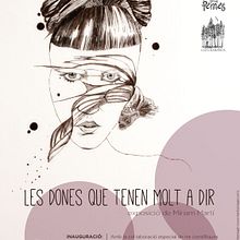 Les dones que tenen molt a dir. Traditional illustration project by Míriam Martí Pallarès - 11.18.2017