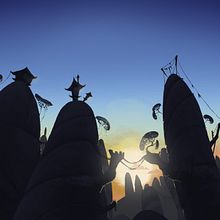 Backgrounds. Variaciones con Luz y Color. Animation, Fine Arts, Art Direction, Traditional illustration, Photo Retouching, and Lighting Design project by Miguel Angel Rodriguez Touceiro - 03.18.2018