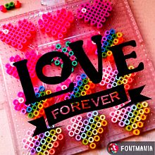 Love+Pixeleado. Een project van Craft,  Ontwerp y Patroonontwerp van SuYen Hipp - 19.03.2018