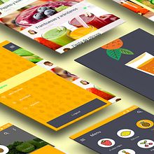 ZUMAKO App . Un proyecto de Diseño gráfico, Diseño Web y UX / UI de Miriam D.J. - 02.07.2015