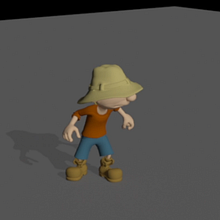 Wip Animation - Video Game  . % Jose Sinchicay tarafından hazırlanan 3D, Animas, on, Karakter Animas, Ve onu projesi - 03.20.2018