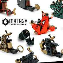 MaTone Tattoo Machines. Un proyecto de 3D, Artesanía, Diseño, Diseño gráfico, Diseño industrial y Diseño Web de JC Juárez ⟨Matuka⟩ - 20.03.2018