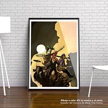Dibujo para un concurso con la temática de cómic y música.. Un progetto di Belle arti, Fumetto e Illustrazione tradizionale di Sr Véctor - 21.03.2018