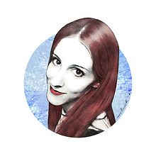 Prácticas pra el curso de Oscar Giménez "Retrato ilustrado con Photoshop". Un progetto di Belle arti e Illustrazione tradizionale di Rednieh - 21.03.2018