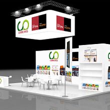 Diseño de stand Cotecnica - Propet 2018- Ifema - Madrid . % M. Mercedes Aramendia Ramos tarafından hazırlanan 3D, İç Mimarlık, Markalaşma ve Kimlik, Ola, lar, Ve İnfografikler projesi - 03.22.2018