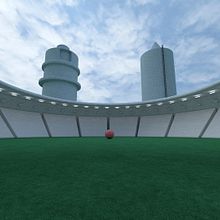 Estadio Mansi. Un projet de 3D, Architecture , et Design  de Enrike Gonzalez - 23.03.2018