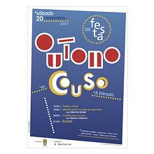 Carteles - Festa do Outono . Een project van Grafisch ontwerp, Traditionele illustratie, Vectorillustratie y  Art direction van Cristina Iglesias Reyes - 11.11.2021