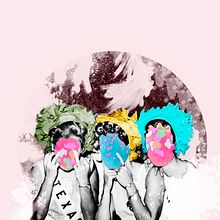 Fiesta. Collage, and Traditional illustration project by Pilar Santiño - 03.23.2018