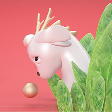 Mi project in Diseño de personajes en Cinema 4D: del boceto a la impresión 3D course. 3D project by Thanh Nguyen - 03.25.2018