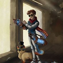 Mi Proyecto del curso: Diseño de personajes para concept art. Artífice.. Un proyecto de Creatividad, Diseño de personajes e Ilustración digital de pablo_vicsanchez - 30.04.2018
