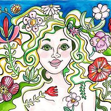 Primavera - Revista "Obre els Ulls". Writing, and Traditional illustration project by Rosa Roselló Garrigó - 03.21.2018