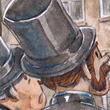 Dr. Jekyll & Mr. Hyde . % Ángela Curro tarafından hazırlanan Geleneksel illüstras, Ve on projesi - 03.26.2018