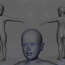 Modelos realistas. Un proyecto de 3D, Animación de personajes, Diseño de personajes y Escultura de David Luengo Torrejón - 26.03.2018