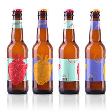 Diseño logotipo para cerveza artesanal Ugarrtebeer  Ein Projekt aus dem Bereich Br, ing und Identität, Design, Traditionelle Illustration und Vektorillustration von Macarena Rico Berbegal - 02.02.2018