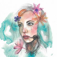 Chica en su burbuja . Un progetto di Belle arti di Silvia Garisoain - 26.03.2018