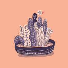 love u all. Design, Character Design, and Traditional illustration project by flor mocasin - 03.26.2018