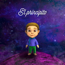 El principito ilustrado en 3d Ein Projekt aus dem Bereich 3D, Design, Beleuchtungsdesign, Design von Figuren, Traditionelle Illustration und Werbung von Andrea Valentina Moreno - 27.03.2018