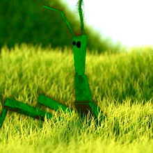 Green Bug. 3D, Animation, Film, Character Design, and Video project by Fco Javier Morón Vázquez - 03.24.2018
