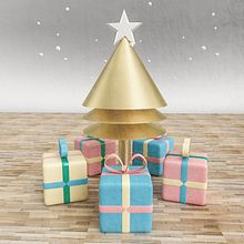Navidad Gif. 3D, Character Design, and Traditional illustration project by Eva Segen - 03.29.2018