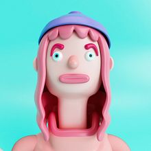 Rosa . 3D, Character Animation, and Traditional illustration project by Eva Segen - 03.29.2018