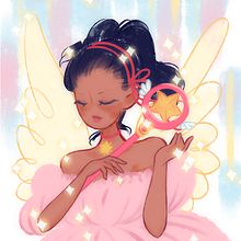 Magical Girl Rihanna. Un progetto di Belle arti e Illustrazione tradizionale di Ainoa Flores - 21.07.2017