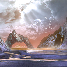 Mi Proyecto del curso: Matte Painting: creando mundos fotorrealistas Ein Projekt aus dem Bereich Grafikdesign, Fotografie, L und schaftsbau von David - 30.03.2018