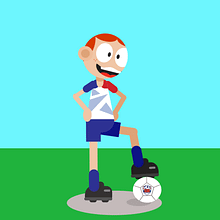 DOMINANDO EL BALON . Animation project by Daniel Moon - 03.27.2018