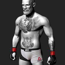 Conor Mc Gregor. Un proyecto de 3D de Guillermo Santamans - 30.03.2018