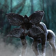 Demodog fan art . Projekt z dziedziny 3D, Design i Projektowanie postaci użytkownika emiliano_3d_zb - 30.03.2018