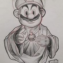 Corazon de Mario. Design project by Hernan Bariles - 03.31.2018
