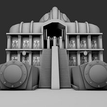 Metrópolis (proyecto personal). Un projet de Motion design, 3D, Animation, Postproduction photographique, Cinéma, Vidéo , et Animation de personnages de Víctor Garay - 31.03.2018