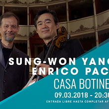 CONCIERTO SUNG-WON YANG. Un proyecto de Diseño gráfico de José Ángel Torrijos Paraíso - 02.04.2018