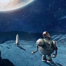 Space Robot. Retoque fotográfico projeto de Lenin Muro Orbezo - 02.04.2018