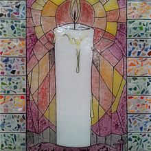 Vidrieras Iglesia Parroquial San Lorenzo Martir. Un proyecto de Artesanía, Bellas Artes, Dirección de arte, Diseño, Diseño de interiores, Diseño de personajes, Diseño gráfico e Ilustración tradicional de Dario Muel Guerrero - 07.03.2012