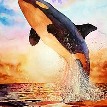 Orca. Un progetto di Belle arti e Pittura di Adrián Durá Reina - 02.04.2018