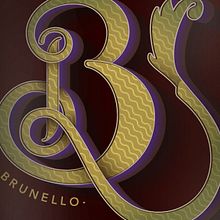 B de Brunello. Design, Lettering, T, and pograph project by adelgado2210 - 04.03.2018