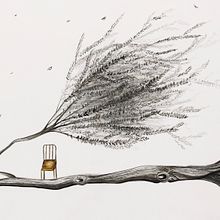 William B. Yeats poem illustration. Un progetto di Illustrazione tradizionale di Andréa Vienne Fornari - 03.04.2018