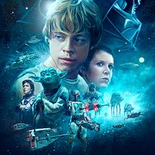 The Empire Strikes Back. Traditional illustration project by Ignacio RC - 04.03.2018