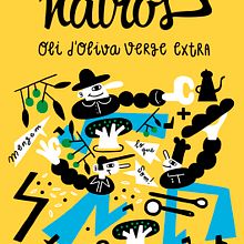 Som Natros . Character Animation, Art Direction, Design, Traditional illustration, and Packaging project by Hernan en H - 04.03.2018