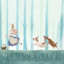 Betushka. Traditional illustration project by Teresa Martínez - 04.03.2016