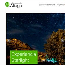 Diseño web para Albergue de Aliaga. Un projet de Développement web, Webdesign, Réseaux sociaux , et UX / UI de Sonia San José Campos - 01.11.2014