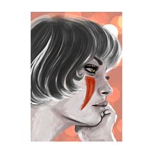 Mononoke after war. Ilustração digital projeto de Mireia Llamas - 14.06.2018