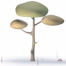 Spring tree. Un progetto di 3D, Animazione, Motion graphics e Sound design di Sergio Cáceres - 30.03.2018