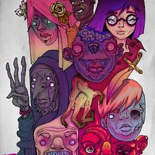 Meanwhile at the office.... Un proyecto de Dibujo a lápiz, Ilustración tradicional e Ilustración digital de Rojo Martínez - 12.09.2018