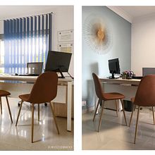 Diseño Oficina Asesoria-Gestoria Oliver-Torrens, Palma de Mallorca #interiordesign #officedesign. Projekt z dziedziny  Architektura użytkownika Forteza Design & Art - 06.04.2018