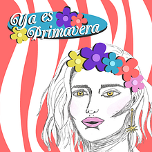 Mini cartel primavera. Graphic Design, and Traditional illustration project by Miss Sarie Stein - 04.06.2018